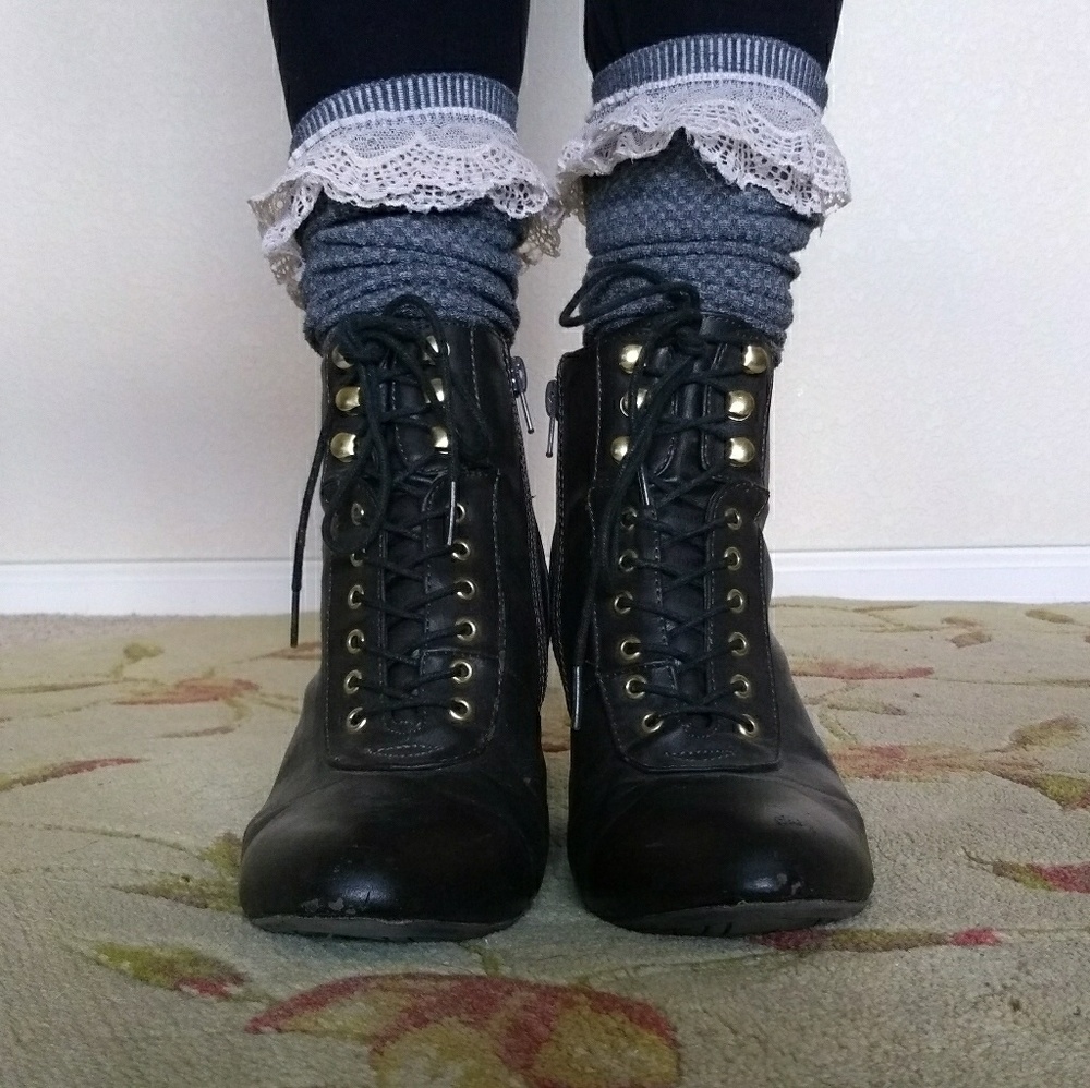 Steampunk Vintage Wedges